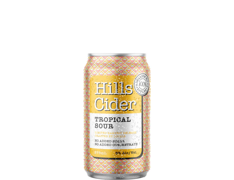 The Hills Cider Company Tropical Sour Cider 375mL Case of 24