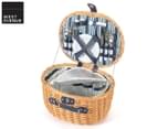 West Avenue 4-Person Darby Round Picnic Basket 1