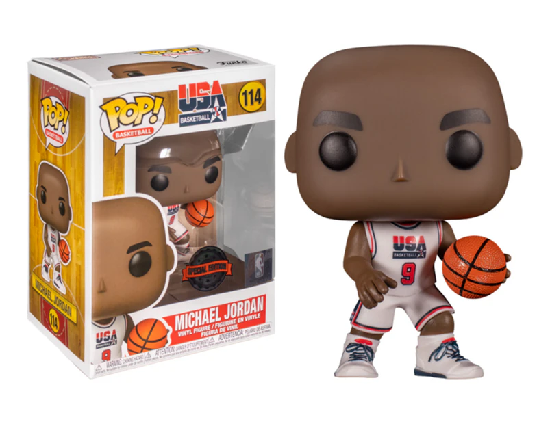 Funko POP! NBA Legends: Michael Jordan Team USA Collectible Vinyl Figure