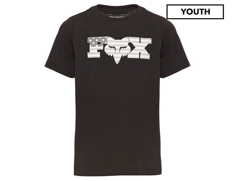 Fox Youth Boys' Live Free Tee / T-Shirt / Tshirt - Black