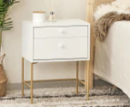 Cooper & Co. Chelsea Bedside Table - White