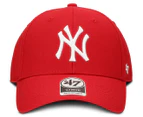 47 Brand NY Yankees MVP Baseball Cap - Red/White