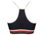 Tommy Hilfiger Women's Rib Racerback Bralette 2-Pack - Navy/Red/White