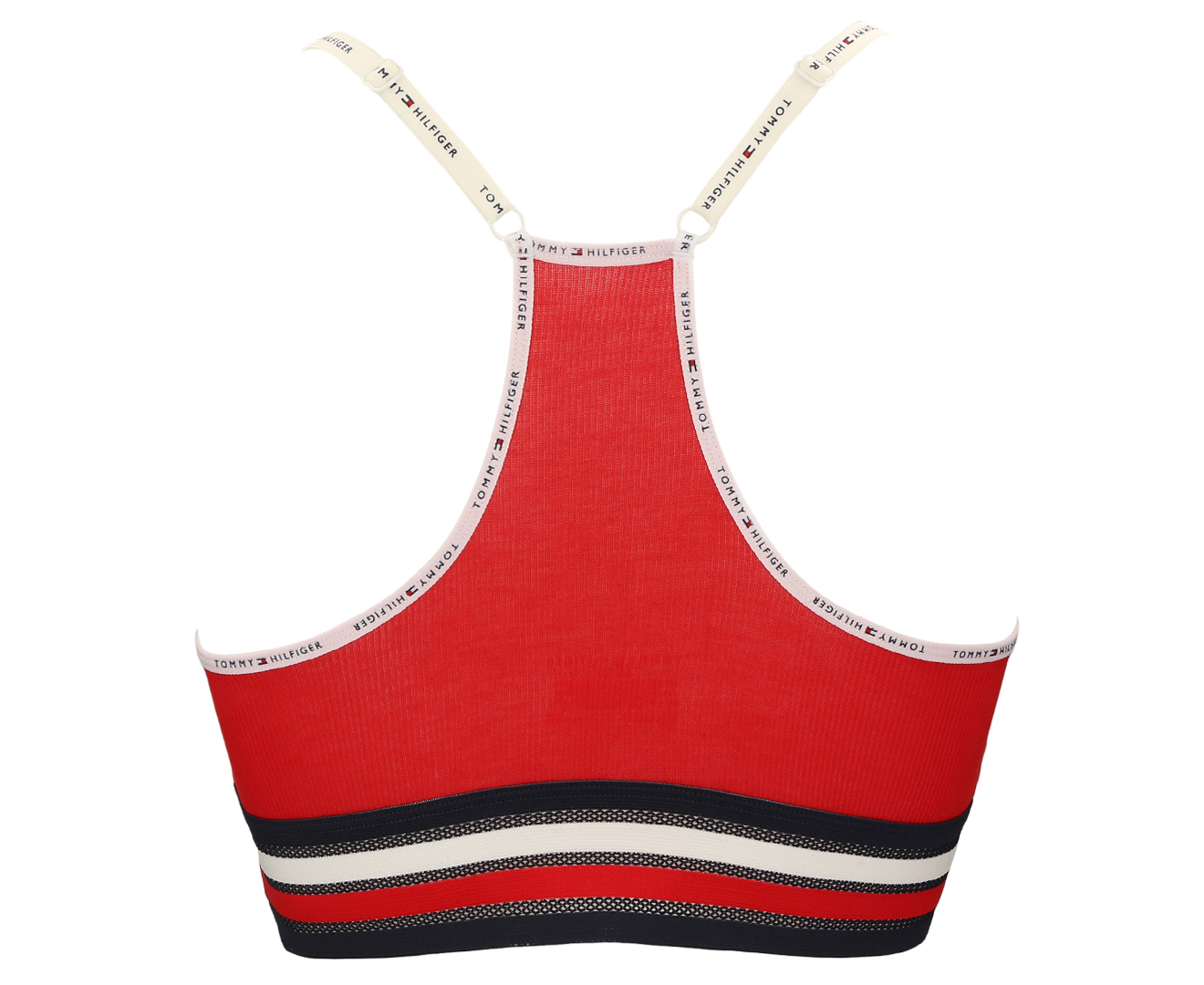 Tommy Hilfiger Women's Rib Racerback Bralette 2-Pack - Navy/Red