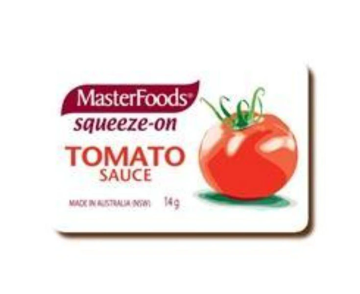 Masterfoods Sauce Tomato Squeeze 100 X 14Ml