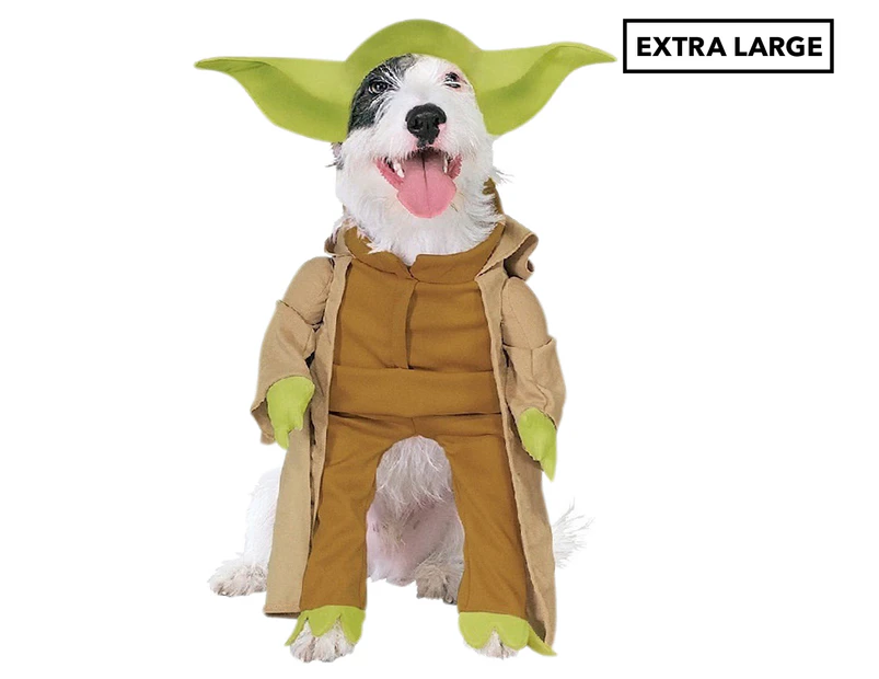 Star Wars Size XL Yoda Deluxe Pet Costume - Multi