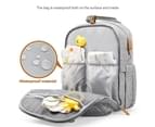 COAMANUG Nappy Bag Backpack - Multipurpose Nappy Backpack for Baby Essentials - Baby Nappy Changing Bags Waterproof Travel Backpack Stylish and Durable Bab 2