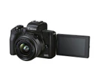 Canon M50 Mark II Single Kit with EF-M 15-45 Lens - Black