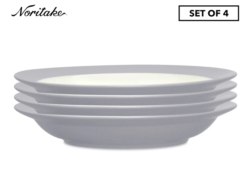 4 x Noritake Colorwave Pasta Bowl - Slate