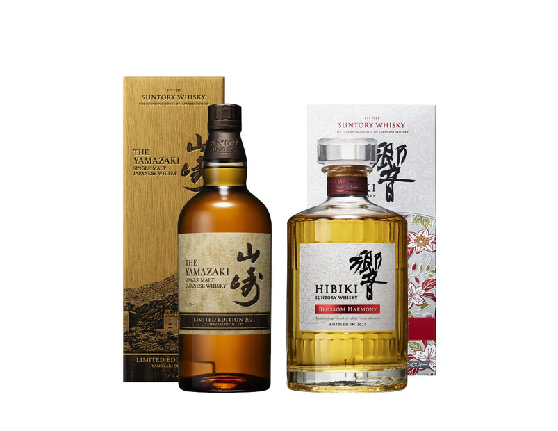 Yamazaki Hibiki Blossom 2021 Limited Edition Set Japanese Whisky