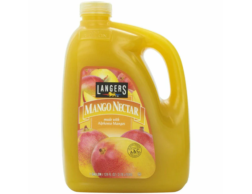 Langers Mango Nectar. 3.78L