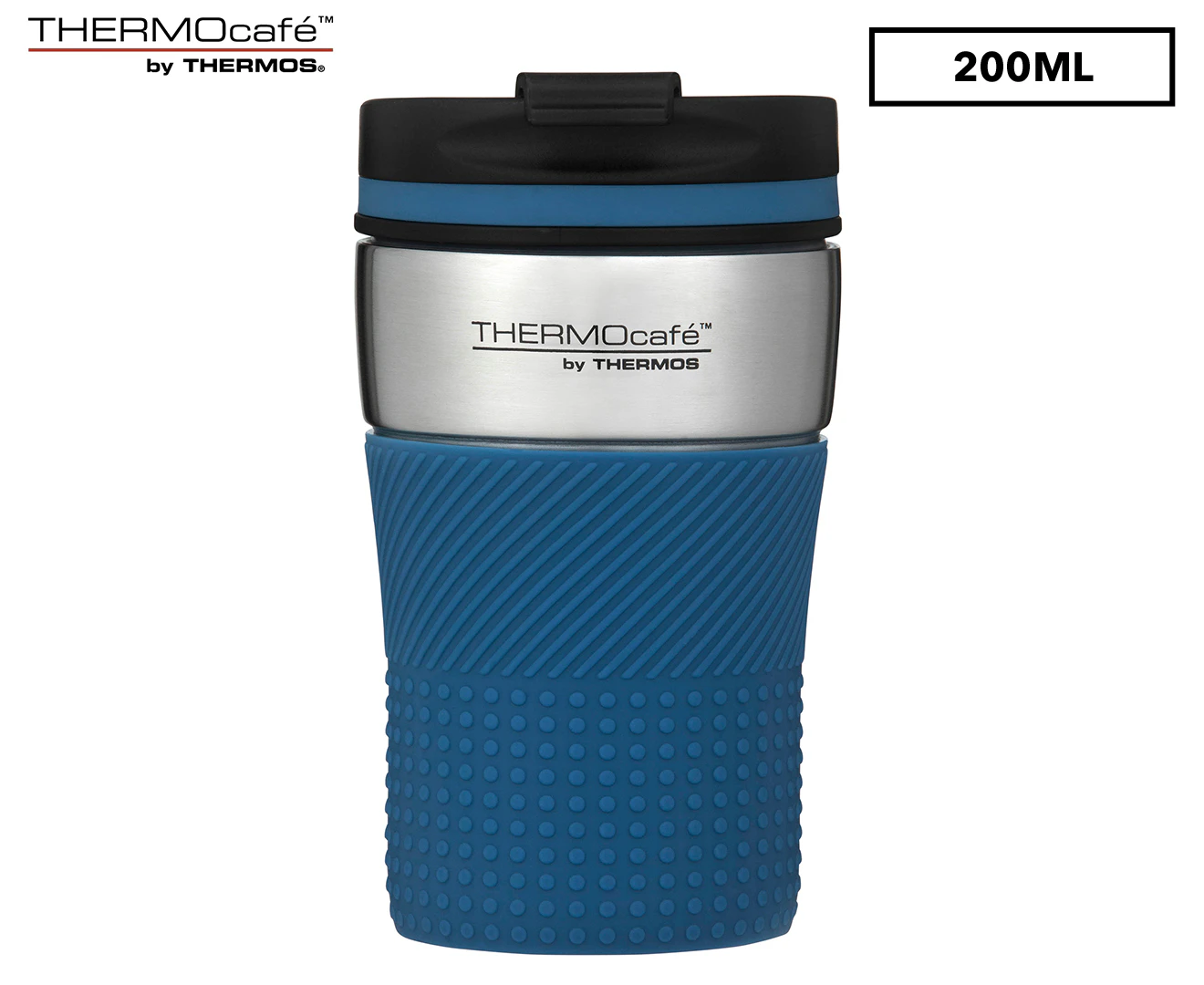 THERMOcafe 200mL Vacuum Insulated Travel Cup - Dark Blue