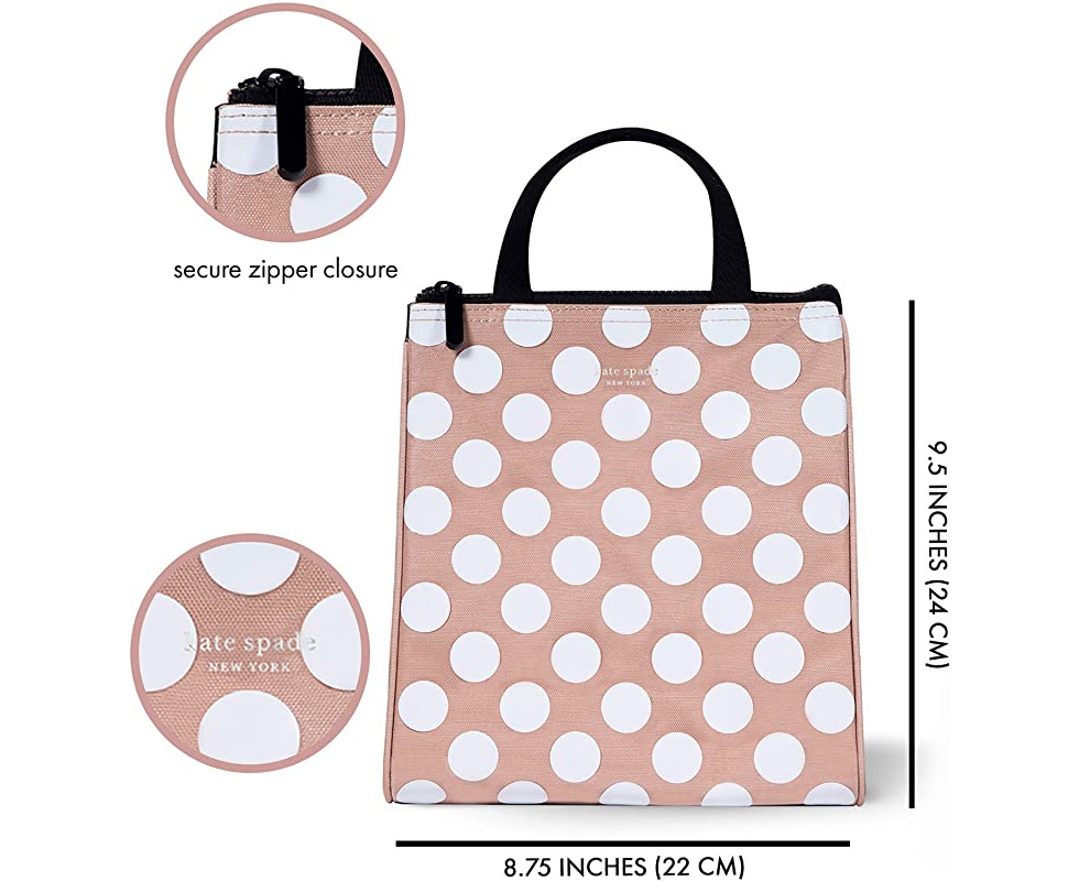 Kate spade jumbo discount dot lunch bag