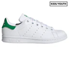 Adidas Originals Kids' Unisex Stan Smith Sneakers - White/Green