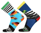 Odd Socks Boys' Wheely Good Socks 6-Pack - Multi