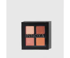 Innoxa Eyeshadow Quad Pressed Powder - Barely Blush