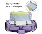 (Cricut Machine Bag, Purple) - Luxja Bag for Cricut Explore Air (Air2) and Maker, Carrying Case for Cricut Die-Cut Machine and Accessories (Bag Only), Purp