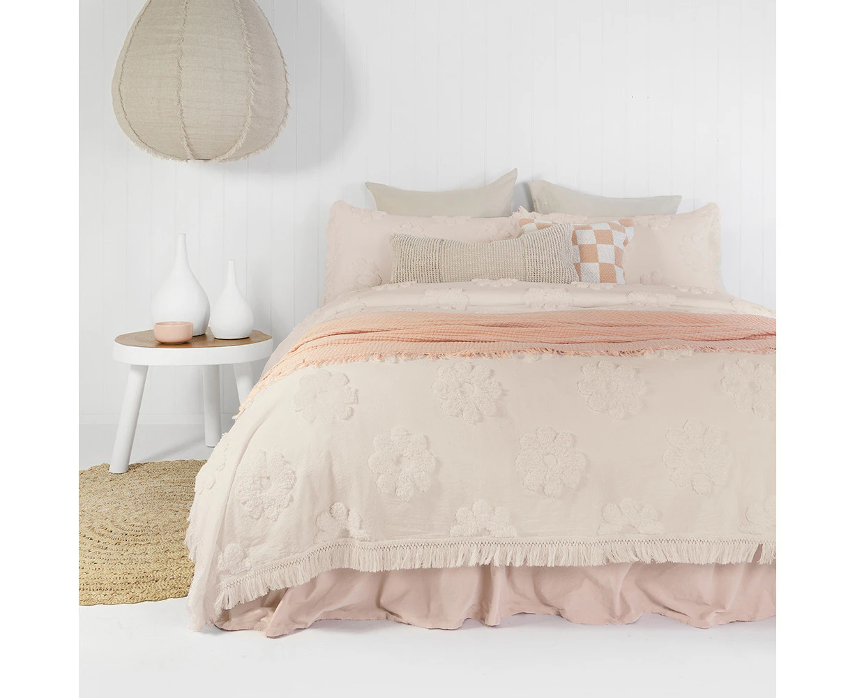 Everlasting Coverlet Set Shell