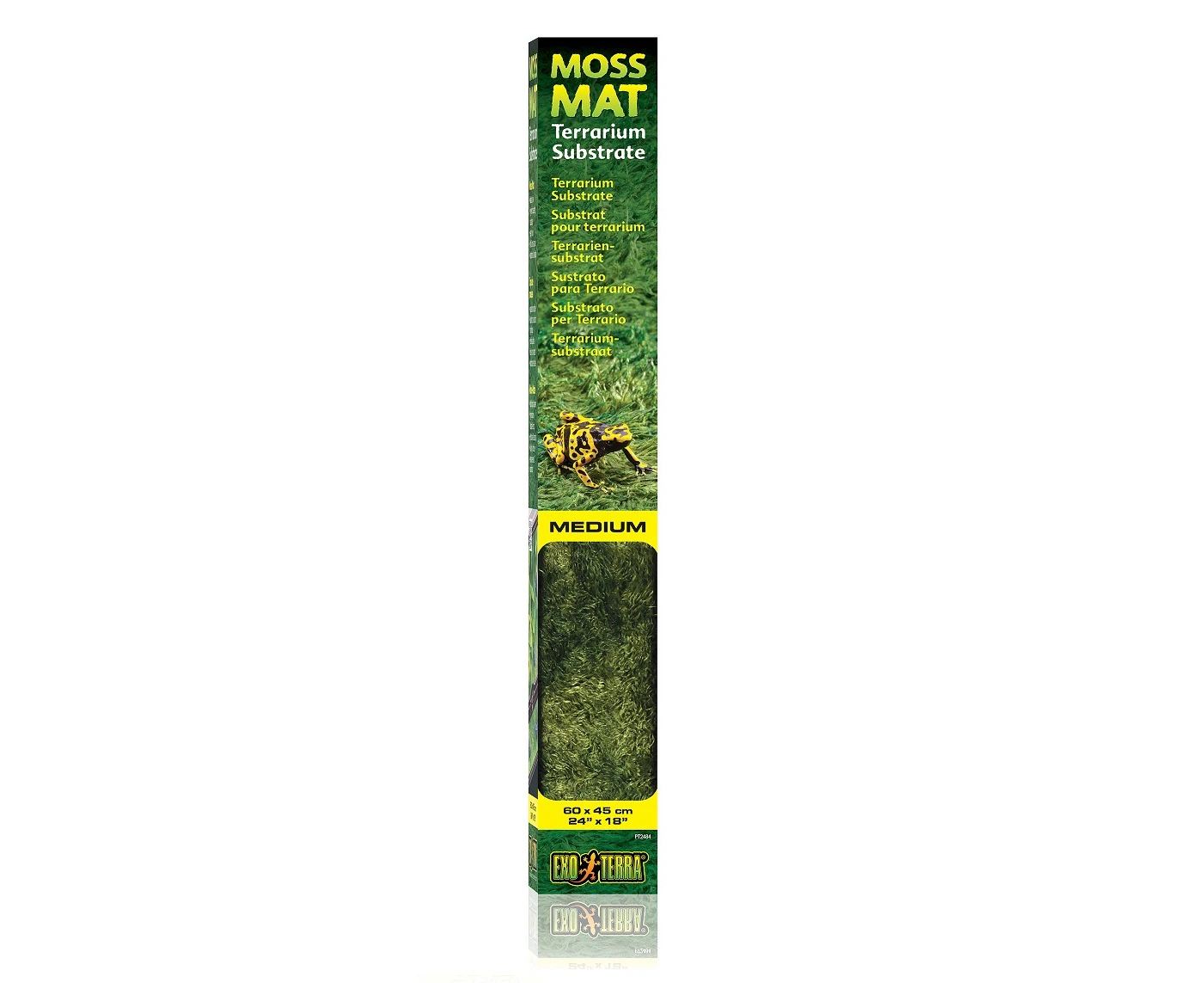 Exo Terra Medium Moss Mat Terrarium Substrate for Reptiles Snake, Lizard 45x60cm