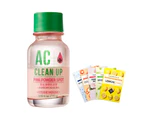 Etude House AC Clean Up Pink Powder Spot 15ml + Face Mask Acne Pimple Drying Lotion