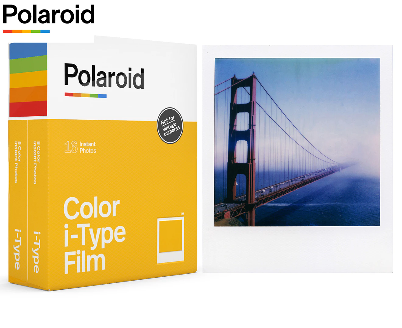 Polaroid Colour i-Type Instant Film 16pk