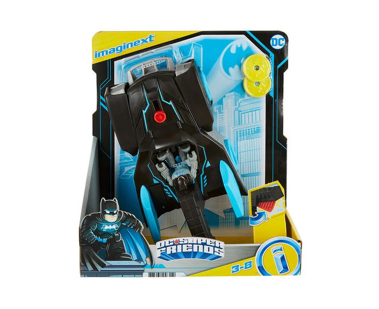 Imaginext DC Super Friends Bat-Tech Batmobile - Black