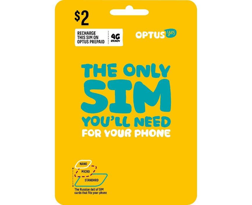 optus recharge $40