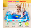 MABIZ Tummy Time Water Play Mat - Inflatable Baby Water Play Mat for babies - Infant Activity baby play Mat Fun Toy For Babies 3 6 9 12 Months