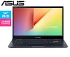 ASUS 14" VivoBook Flip 2-in-1 Laptop - Black TM420UA-EC086T 1