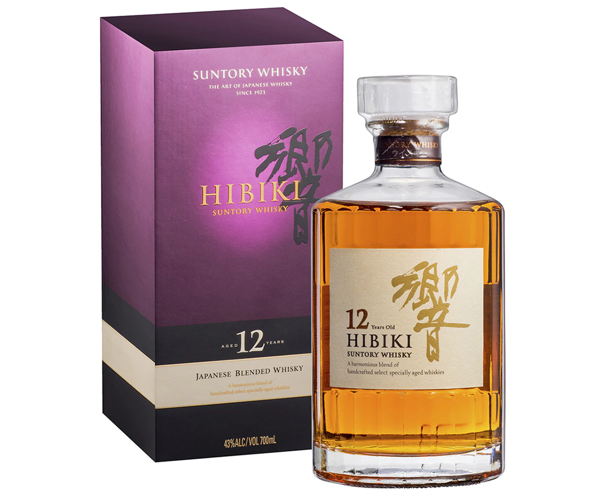 Suntory Hibiki 12 Years Old Japanese Whisky 700ml @ 43% abv