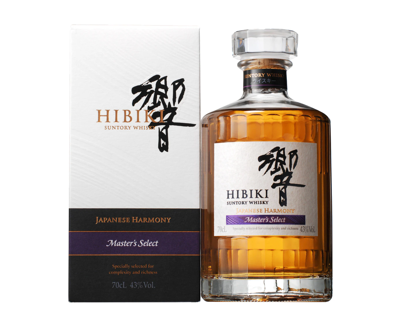 Hibiki Harmony Master's Select Japanese Whisky 700ml @ 43 % abv