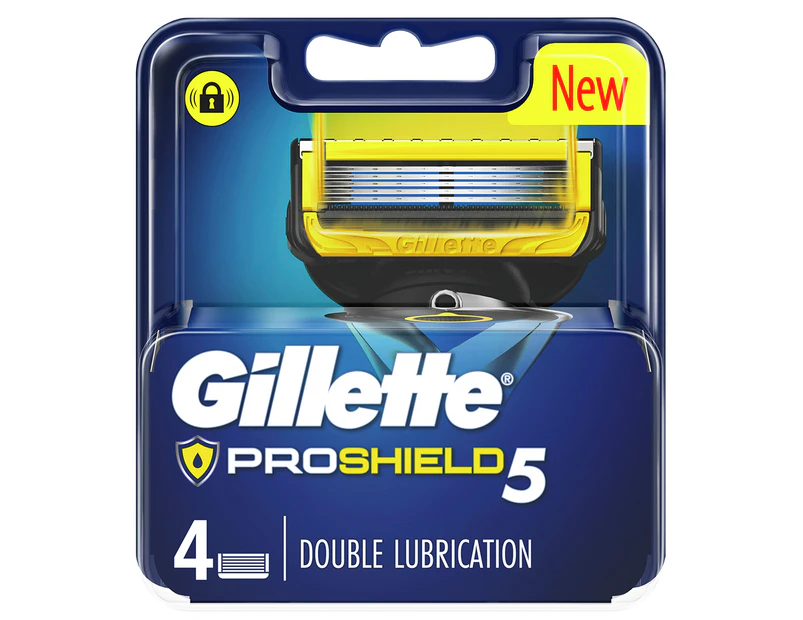 Gillette Fusion ProShield 5 Razor Cartridges 4pk