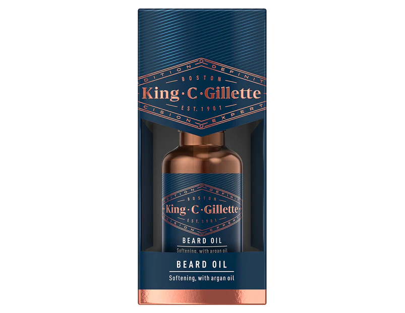 King C. Gillette Beard Oil 30mL