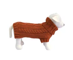 Coco Cable Dog Sweater - Sienna