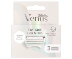 Gillette Venus Pubic Hair Razor Refills 3pk
