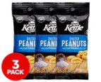 3 x Kettle Salted Peanuts 45g