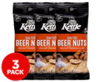 3 x Kettle Salted Beer Nuts 45g