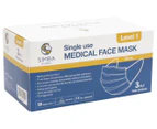 Simba 3 Ply Disposable Face Masks 50-Pack + Skin Health Alcohol Free Foaming Hand Sanitiser 200mL
