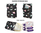 (Elephant) - Nappy Bag, Junlion Waterproof Nappy Backpack Baby Nappy Changing Bags with Hooks + Independent Dirty Nappy Pouch Elephant