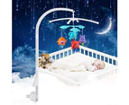 Mobile Bed Bell Holder, Baby Safe Crib Mobile Bed Bell Holder Toy Decoration Hanging Arm Bracket for Baby
