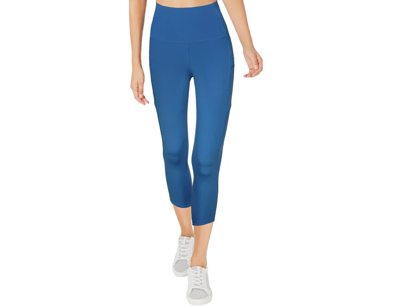 Nicole Miller Sport Women's Athletic Apparel Capri Pants - Color: Blue