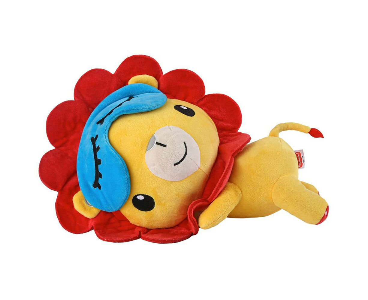 Fisher Price 30cm Sleeping Time Plush/Soft Animal Lion Kids/Child Toy 12m+