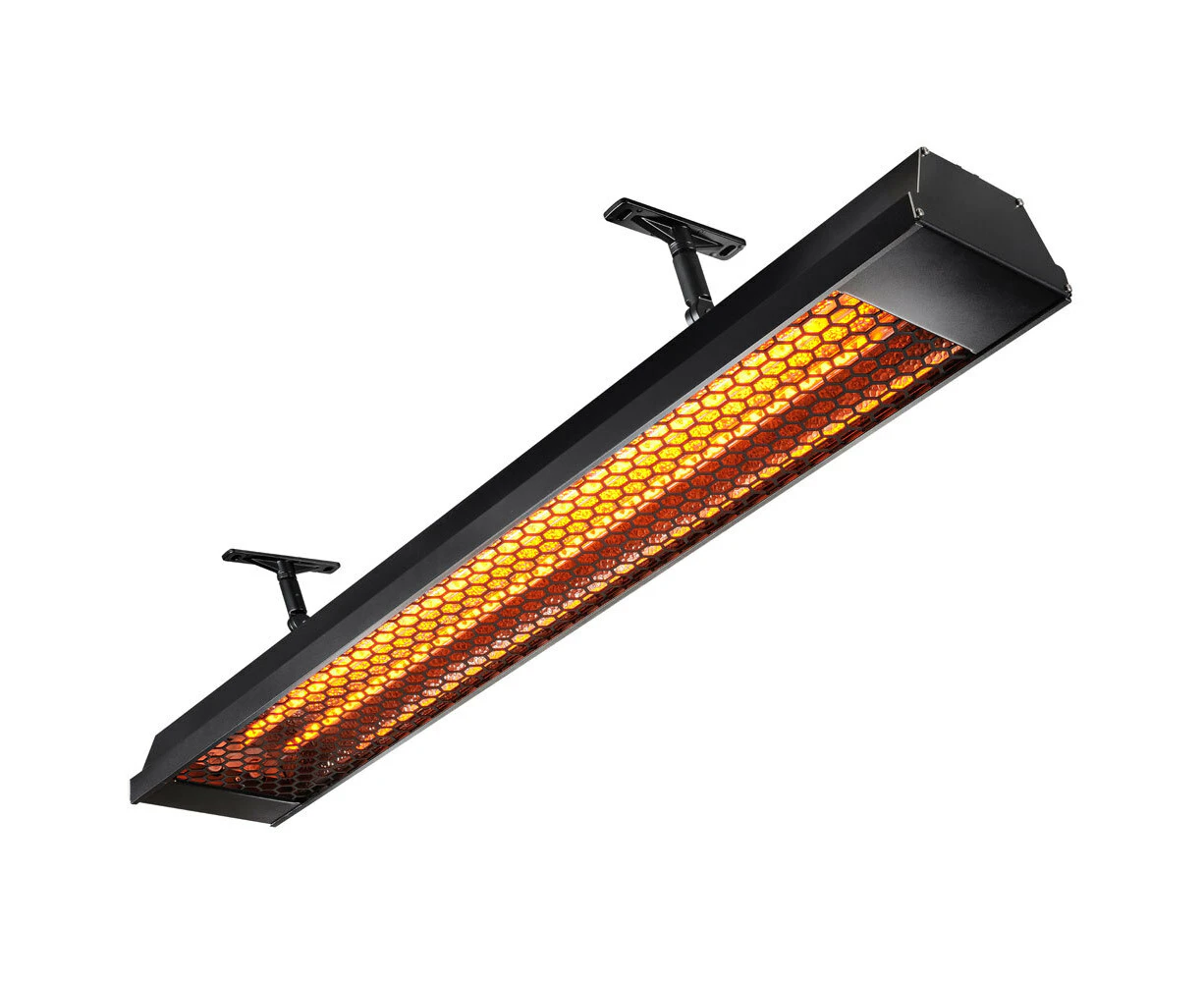 Heatstrip 2400W 85.4cm Electric Outdoor Wall/Ceiling Heater Dual Carbon Element