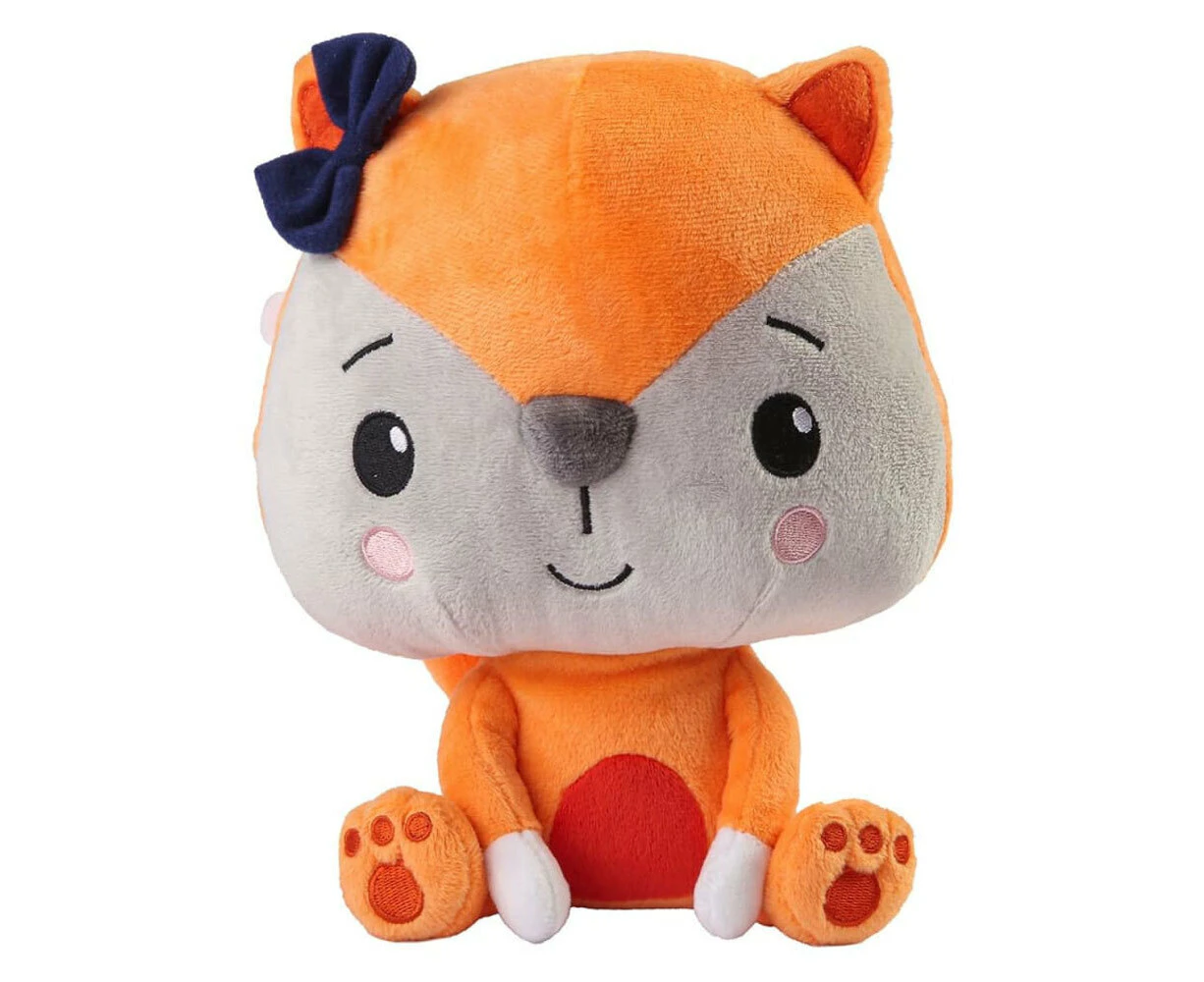 Fisher Price 30cm Adorable Sitting Plush/Soft Animal Fox Kids/Child Toy 12m+