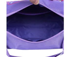 (Purple, One Size) - TiaoBug Kids Girls Embroidered Shoulder Bag Dance Ballet Swim Tote Bag