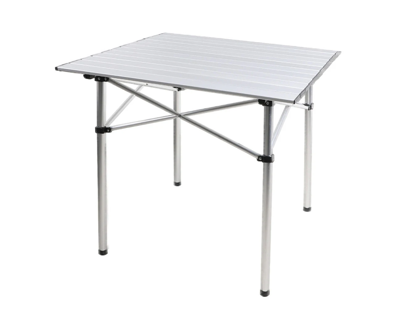 Roll Up Camping Table Folding Portable Aluminium Outdoor BBQ Desk Picnic Tables