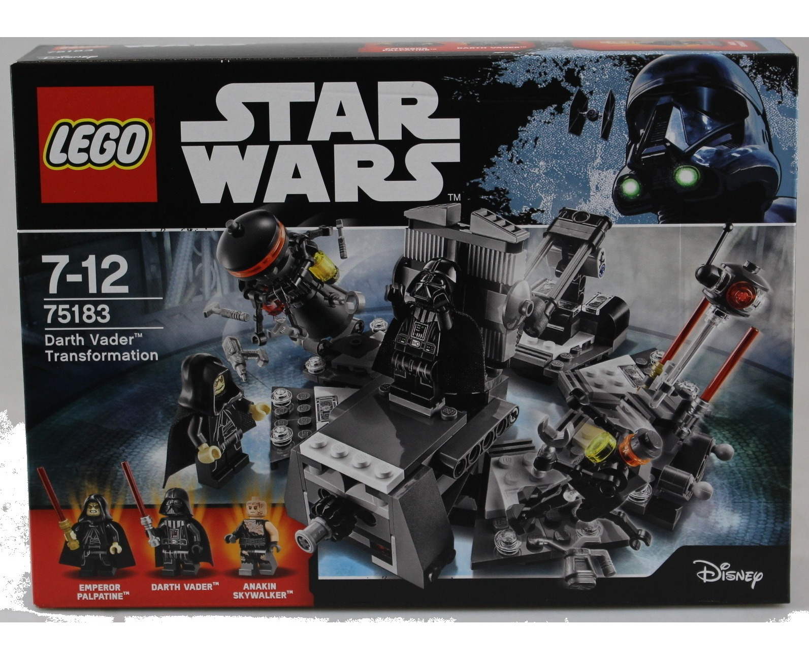 Existe dulce Asombrosamente LEGO Star Wars Darth Vader Transformation 75183 Building Kit |  Www.catch.com.au
