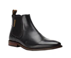 Base London Mens Sikes Leather Chelsea Boots (Black) - FS7736