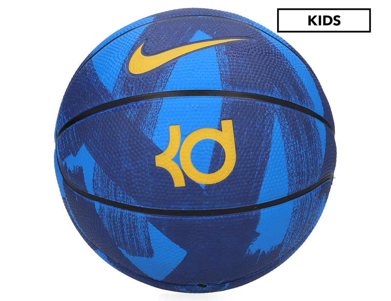 Nike Size 3 KD Skills Basketball - Sports Blue/Amarillo