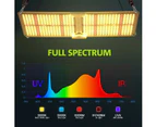 2000W LED Grow Light for Indoor Plants Full Spectrum Wireless Remote Control APP Timing Function Dimming
